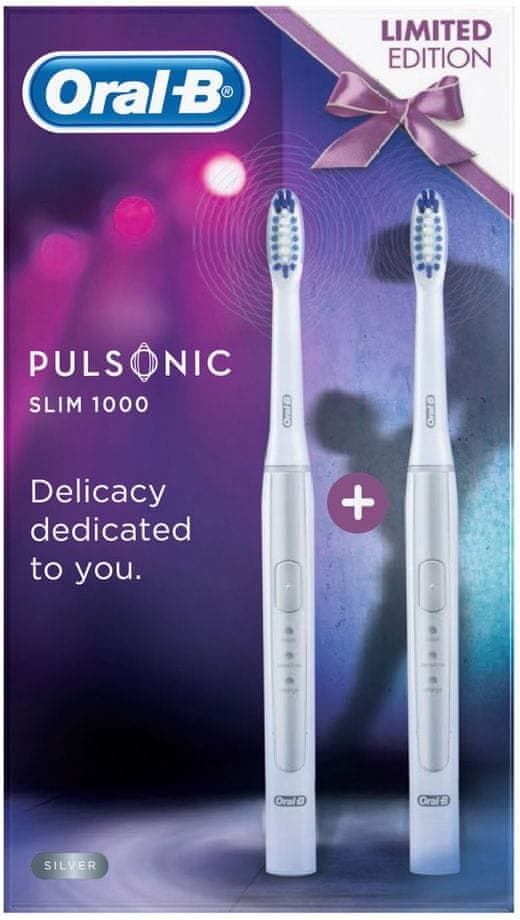 El. kartáček Oral-B Pulsonic Slim 1000 Duo