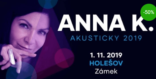  Akustický koncert Anny K. v Holešově