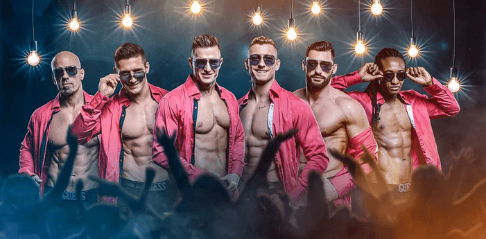 Vstup na striptýzovou show Testosterone tour