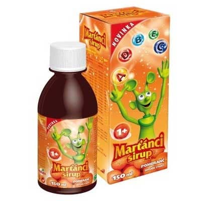 Marťánci Sirup pomeranč 150ml
