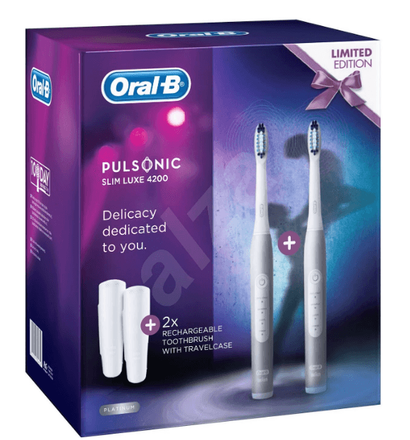 2x el. kartáček Oral-B Pulsonic Slim 