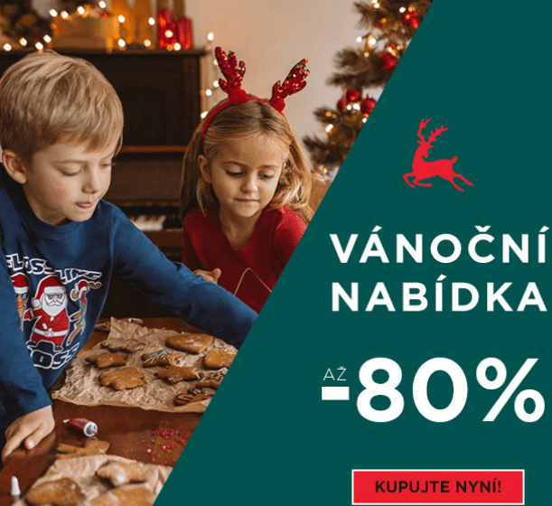 Sleva až -80% na dětské oblečení