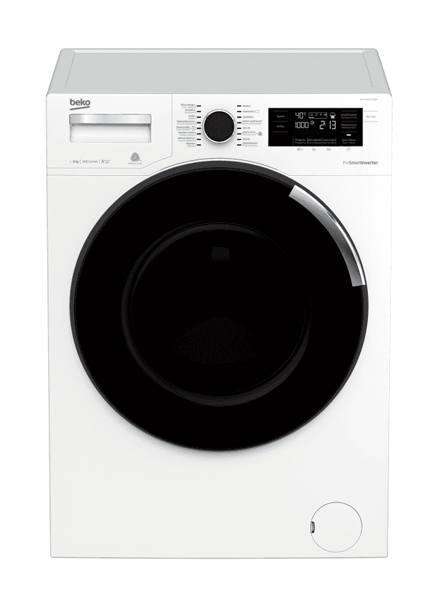 Pračka Beko, 8kg, 1400 ot., A+++, pára