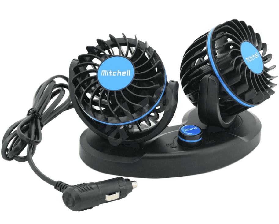 Ventilátor do auta na palubní desku Mitchell