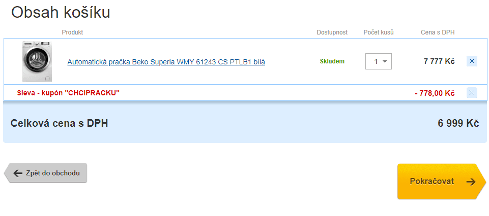 Beko, 6kg, 1200 ot., A+++