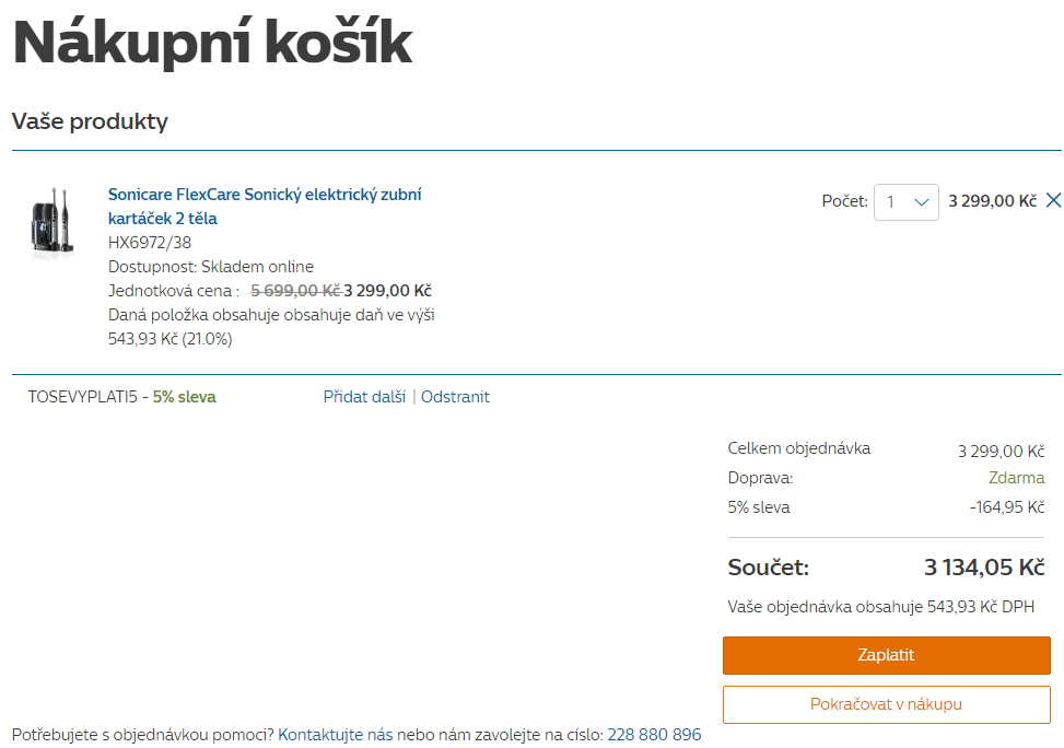 2x el. kartáčky Philips Sonicare FlexCare Black