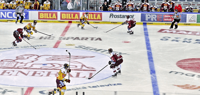 VIP lístek na utkání HC Sparta Praha