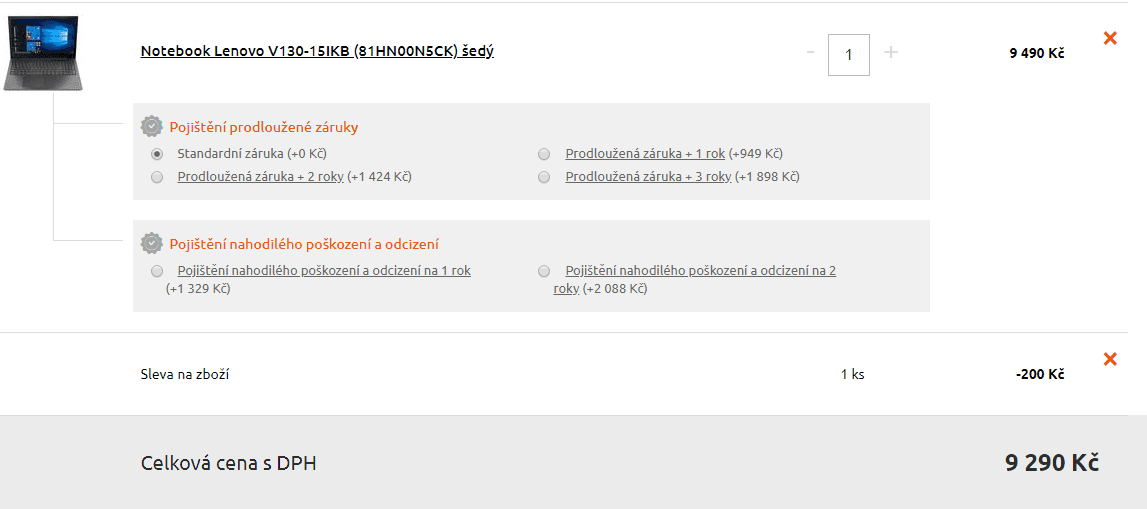 Lenovo, i3 2,3GHz, 4GB RAM, SSD, 15,6"