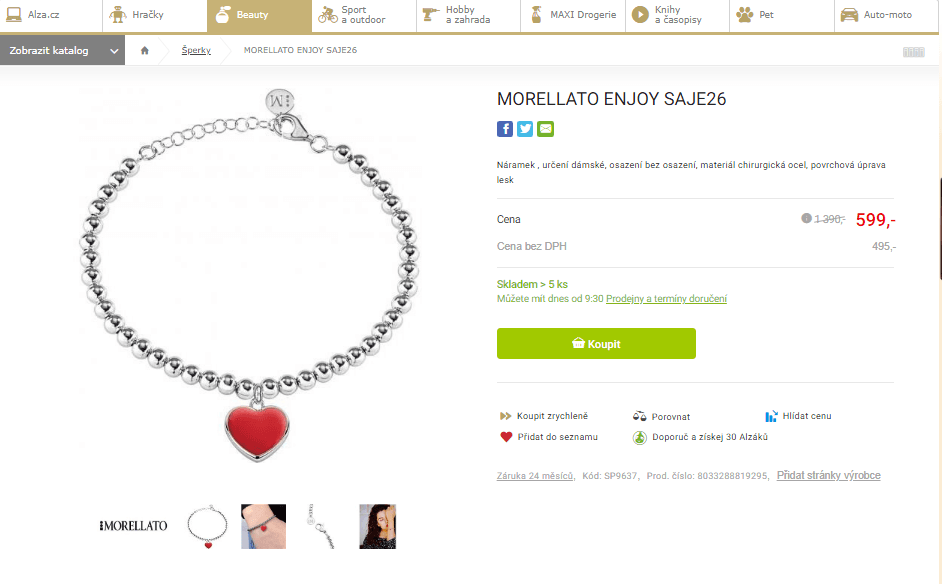 Náramek Morellato Enjoy SAJE26