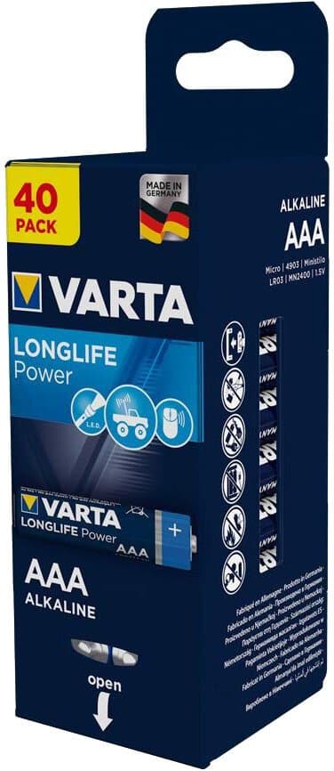 VARTA Longlife Power 40x AAA