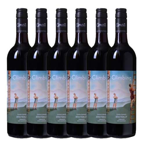 6x víno Climbing Merlot ZDARMA