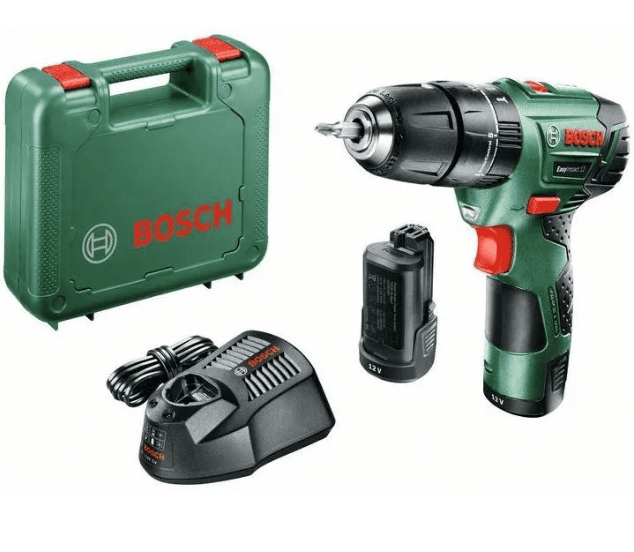 Aku vrtačka Bosch, 2x AKU, kufr