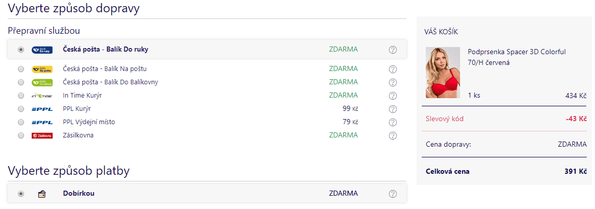 Výprodej až 70% + doprava zdarma