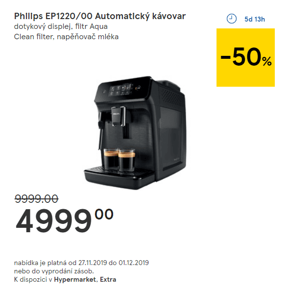 Plnoautomat na zrnkovou kávu Philips
