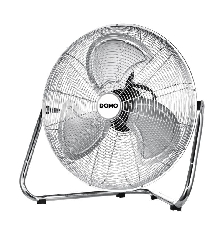Podlahový celokovový ventilátor Domo 30 cm
