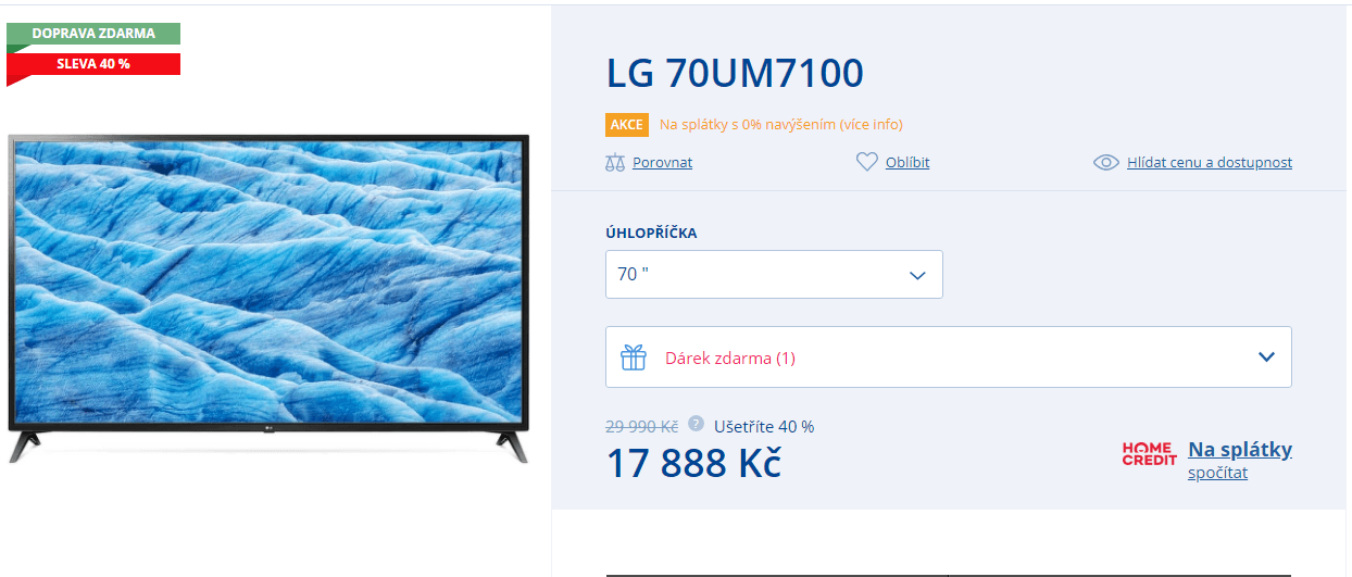 Ultra HD Smart TV, HDR, 177cm, LG