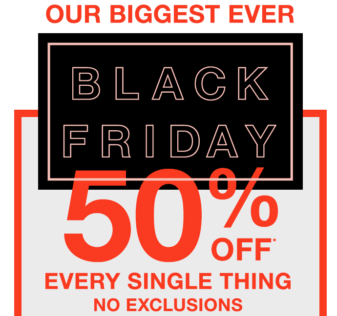 GAP Black Friday - sleva 50% na vše