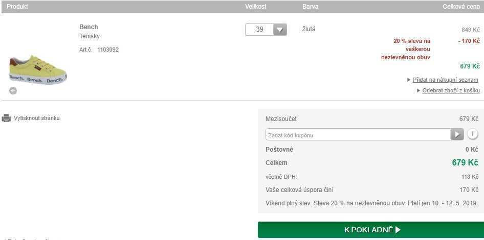 Sleva 20% na vše + doprava zdarma