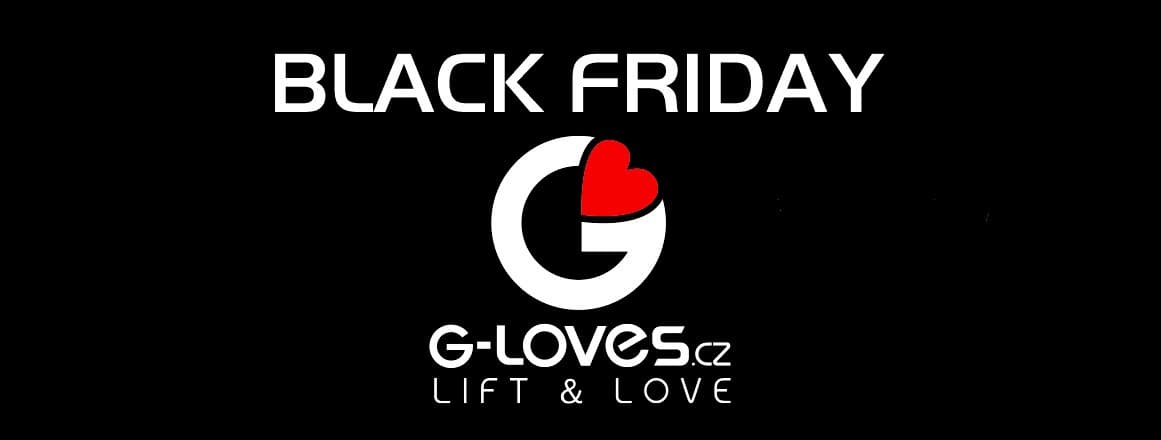 Black Friday na www.g-loves.cz (fitness doplňky)