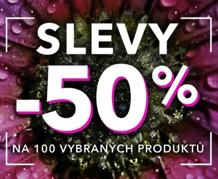 Yves Rocher - sleva 50% na 100 produktů 