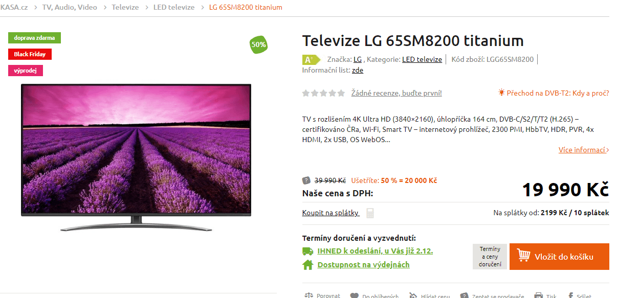 Nanocell 4K, Smart, HDR, 164cm, LG