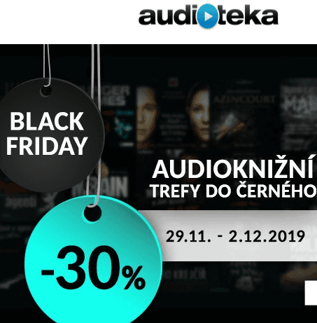 60 audioknih se slevou 30%