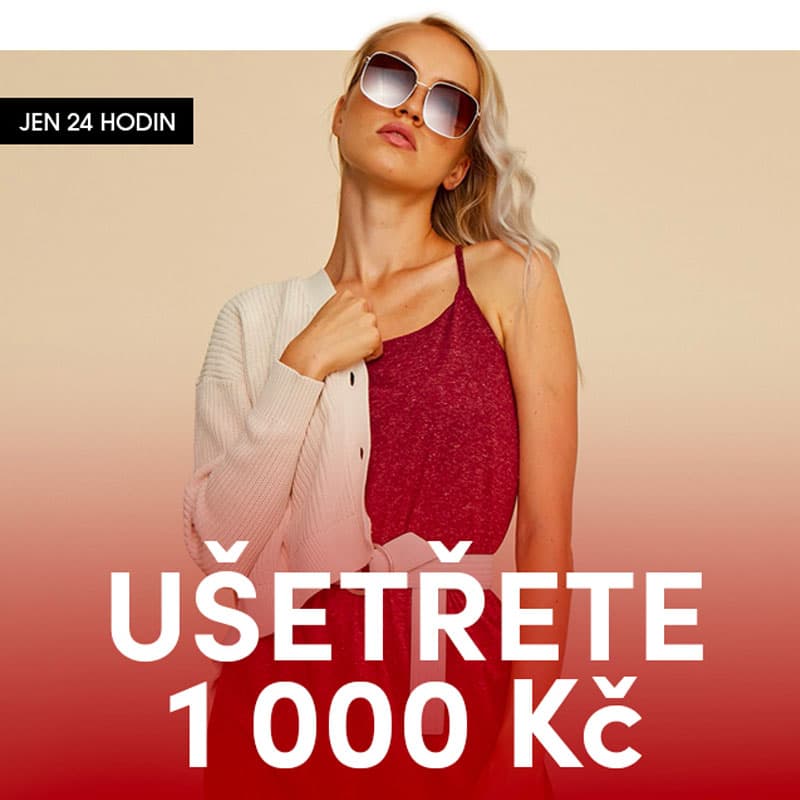 Sleva 1000 Kč z nákupu nad 2001 (i zlevněné)
