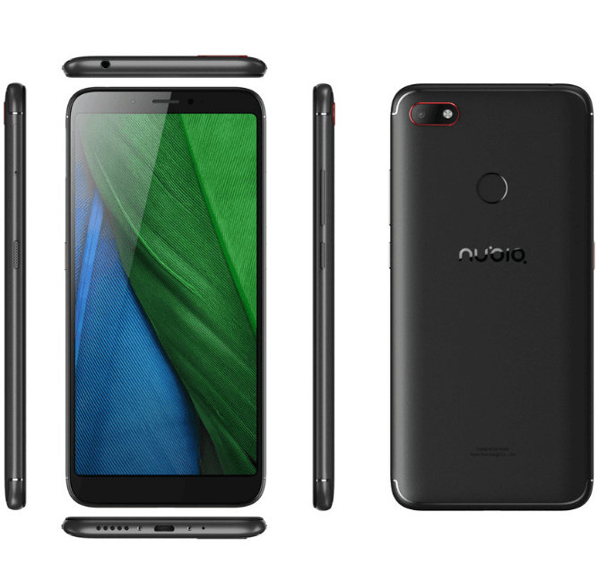 Nubia, 8x 2GHz, 4GB RAM, 6", LTE, dual