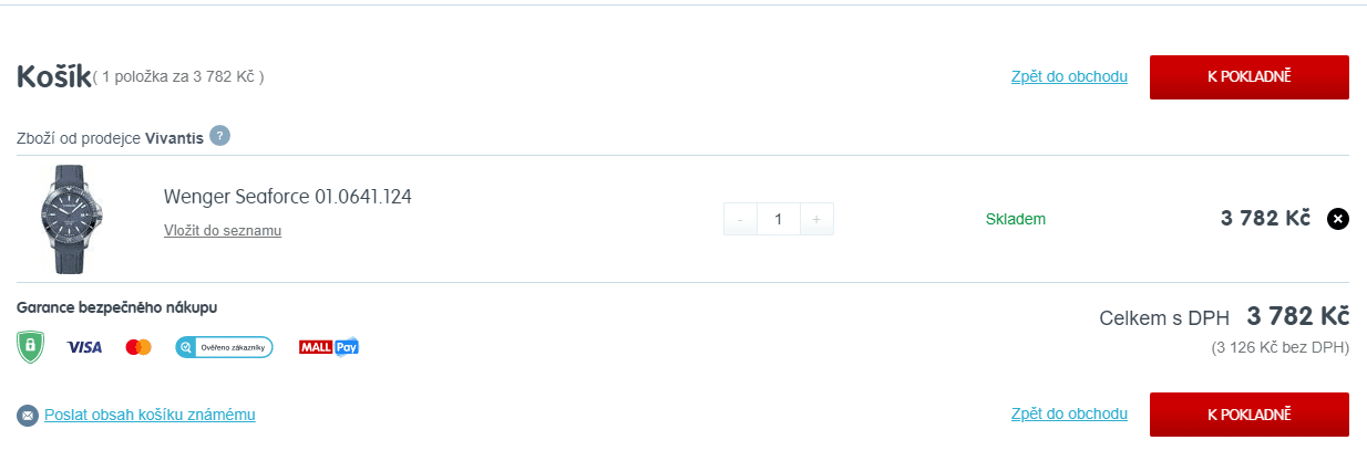 Pánské hodinky Wenger Seaforce 