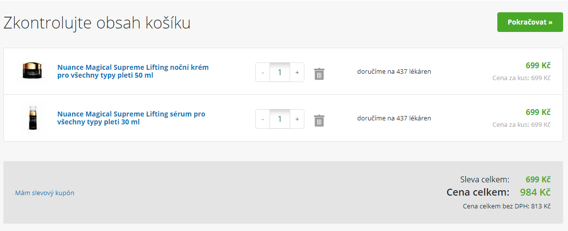 Kosmetika Nuance Magical
