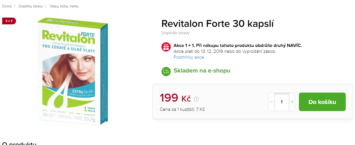 REVITALON Forte 30 kapslí