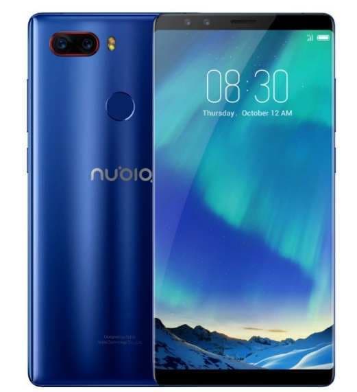 Nubia, 8x 2,45GHz, 8GB RAM, 5,73", LTE