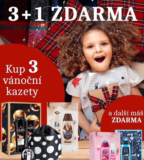 Dárkové sady v akci 3+1 zdarma