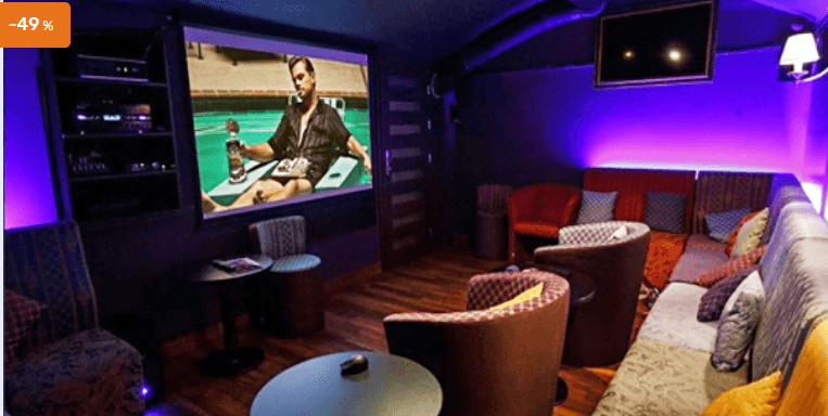 Karaoke pro malou skupinu max 7 lidí + 2× pizza