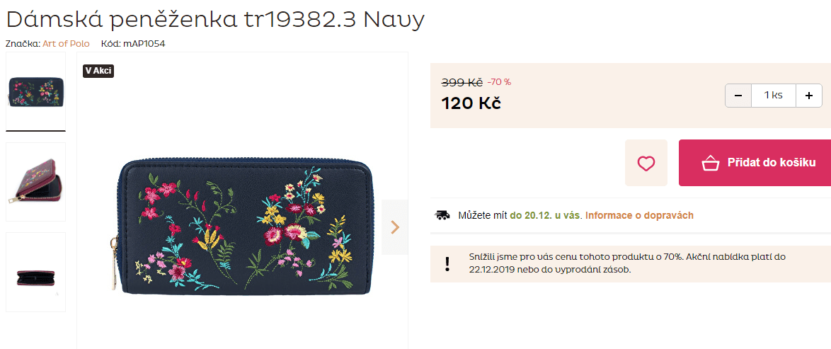 Dámská peněženka Art of Polo