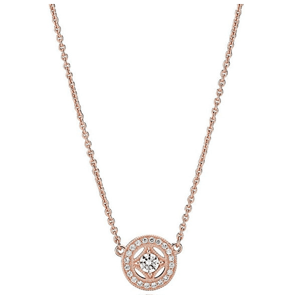 Luxusní bronzový náhrdelník Pandora  