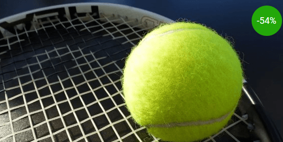 Hodina tenisu v hale