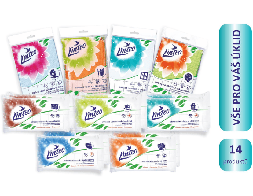25 balení Lineto Starter Pack na úklid