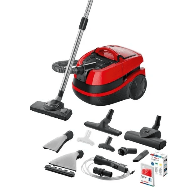 Vysavač i na mokré vysávání Bosch, zvířata, alergi