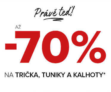 Cellbes trička, tuniky a kalhoty až -70%