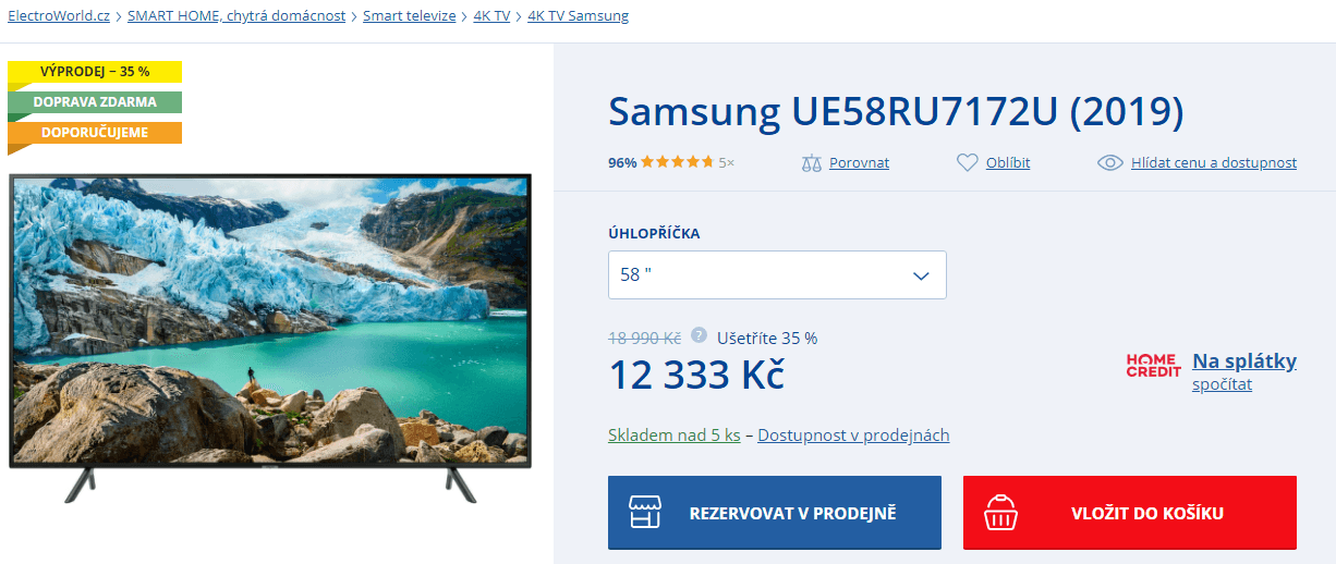 Ultra HD Smart TV, HDR, 148cm, Samsung