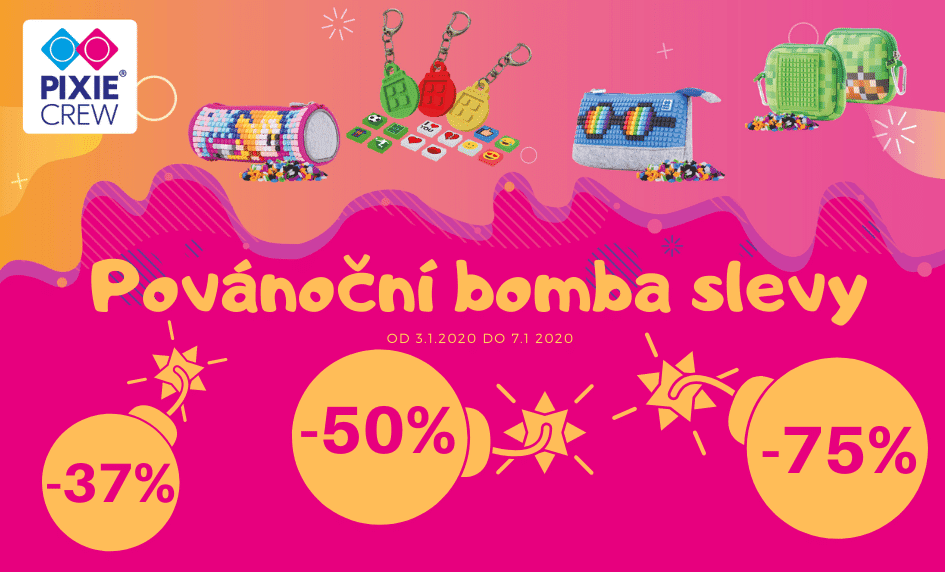 Povánoční bomba slevy až 75%