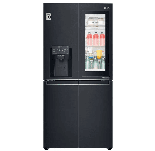 Americká lednice LG, Instaview, led, voda, 179cm