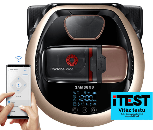 Robotický vysavač Samsung, Wifi, vítěz testů
