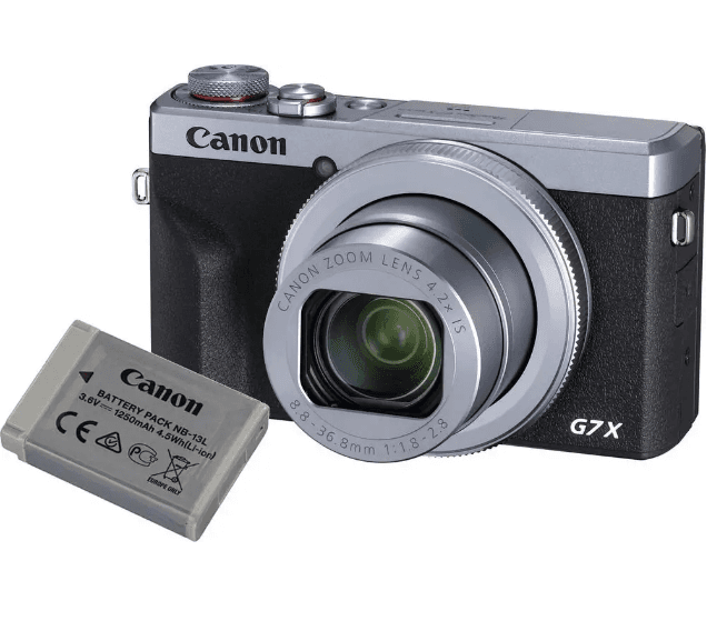 Canon G7 Mark III, 2x aku baterie, Wifi 
