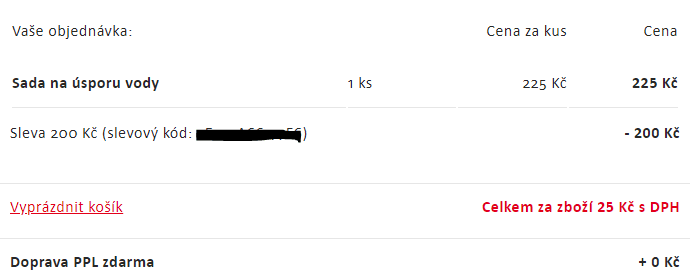 Sleva 200 Kč + DZ bez omezení