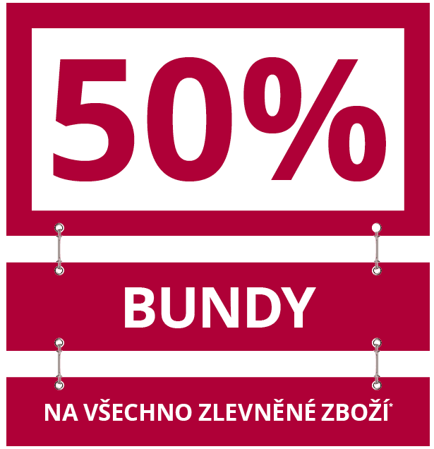Extra sleva 50% na zlevněné bundy