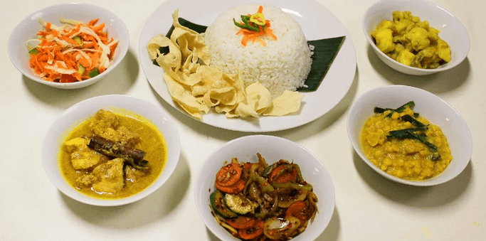 Degustační menu ve srílanské restauraci 