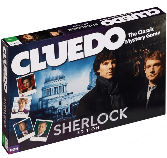 Společenská hra Cluedo Sherlock, ENG