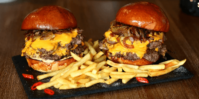 Burger Portáš s pořádnou porcí masa